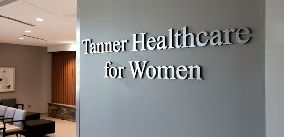 Tanner Healthcare for Women suite inside Tanner Health Pavilion