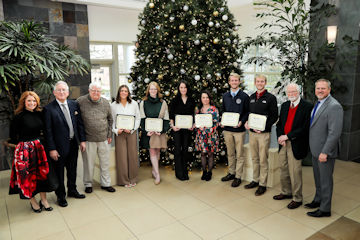 Photo of scholarship winners