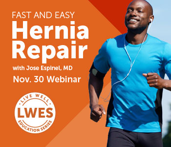 Image for Fast and Easy Hernia Repair - Webinar