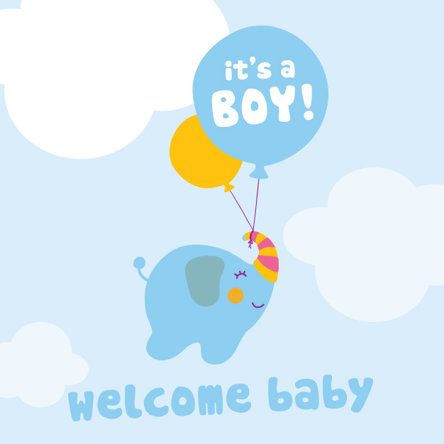 It's a Boy - Welcome Baby
