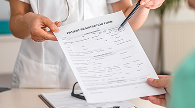 patient registration form