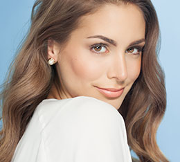 Beautiful woman's face