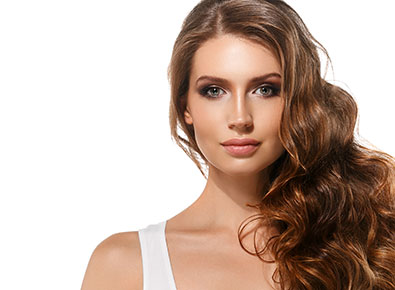 Beautiful woman looking at the camera