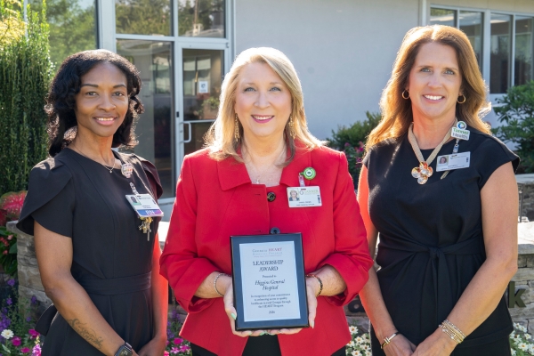 Higgins General Hospital Receives Georgia HEART Leadership Award