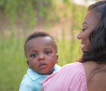 Andrea and her son, J.Scott