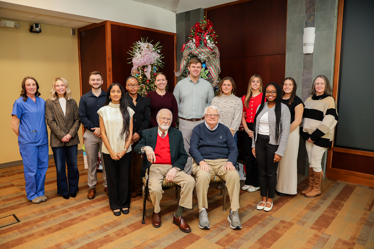 A photo of Tanner's Future of Healthcare Scholarship Awards honorees