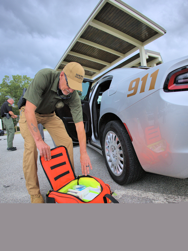 When the unthinkable happens, communities rely on their emergency teams and first responders to act quickly and save lives. We partnered with Haralson County Sheriff’s Office, West Georgia Ambulance and Ambucare EMS to donate trauma kits to the Haralson County Sheriff's Office to better equip them in an emergency. 