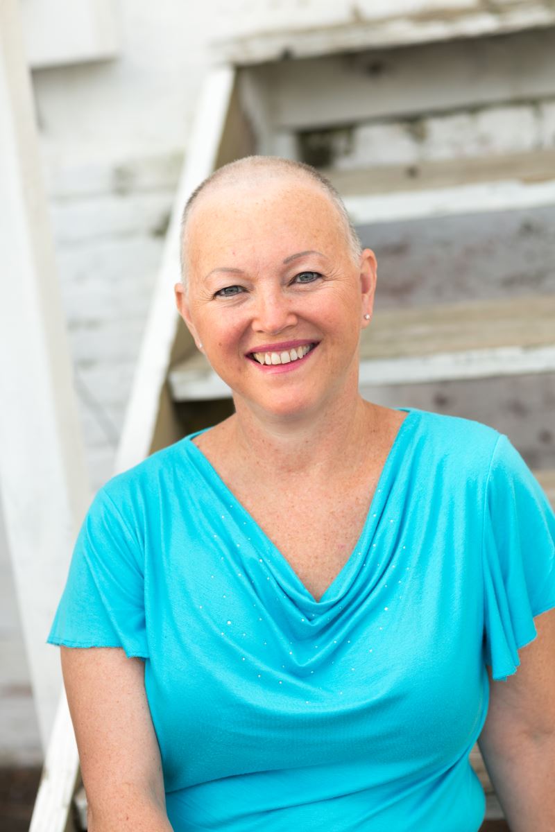Breast cancer overcomer Theresa Stapler