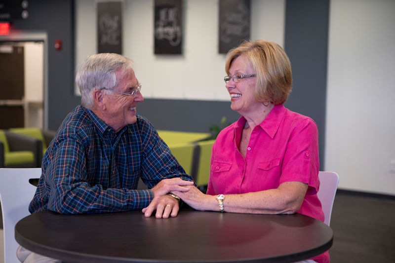 Dale Lovelady and his wife, Linda