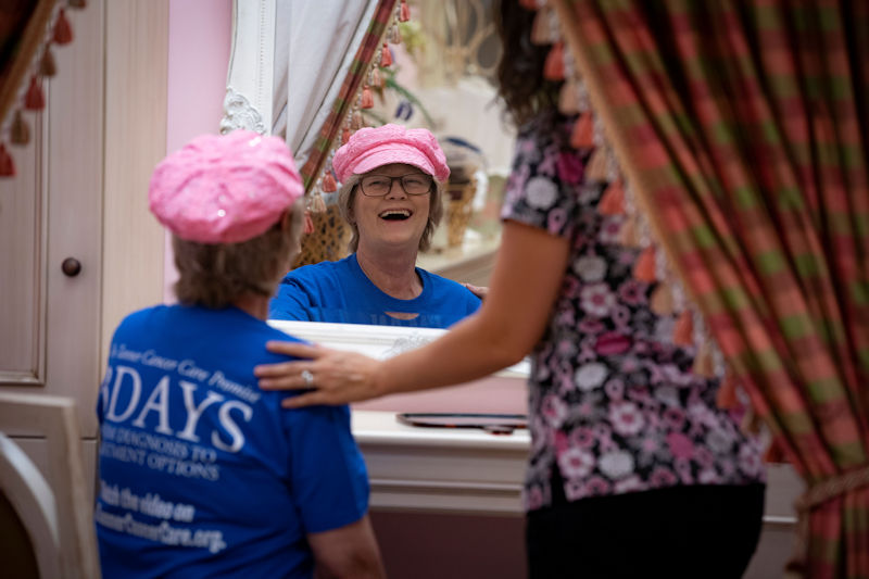 Diane Frey at the Tanner Boutique at Tanner Breast Health