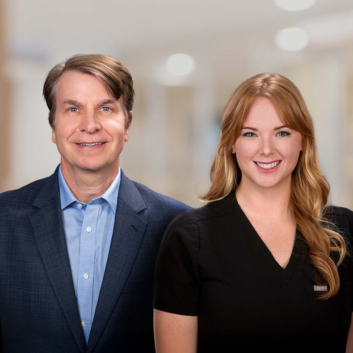 Dr.Stewart and April Allen
