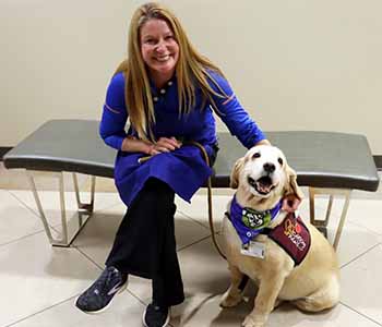 Calling All Dogs — Tanner Launches New Volunteer Pet Therapy Program