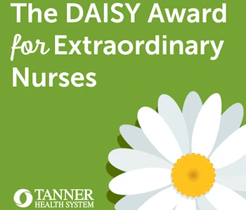 Tanner’s Bonner Wins Health System’s First DAISY Award