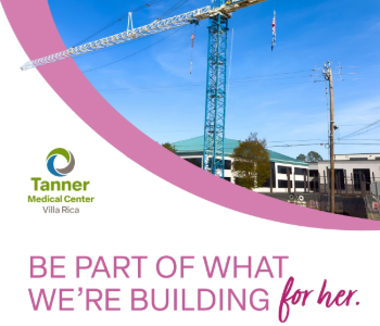 Tanner Invites Community to Sign a Structural Beam for Women’s Pavilion in Villa Rica