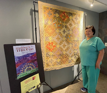 Tanner Physician’s Quilt Featured in Pandemic-focused Exhibit at  Southeastern Quilt & Textile Museum