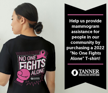 Annual Tanner T-shirt Sales Help Provide Mammogram Assistance